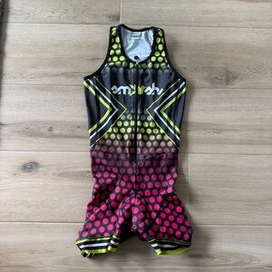Smashfest queen trisuit w/ front zipper - medium